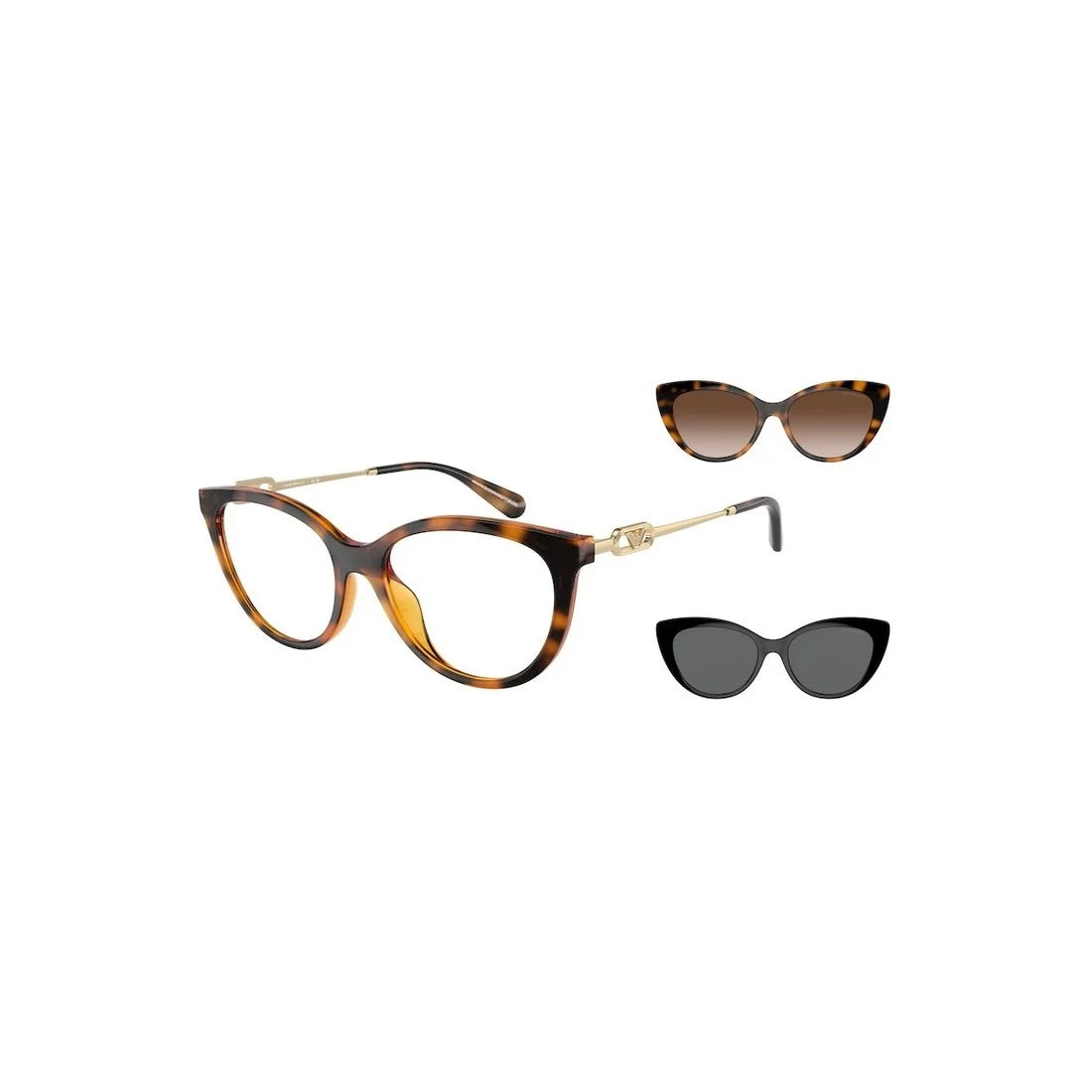 EMPORIO ARMANI Chic Acetate Sunglasses for Women - EA4213U