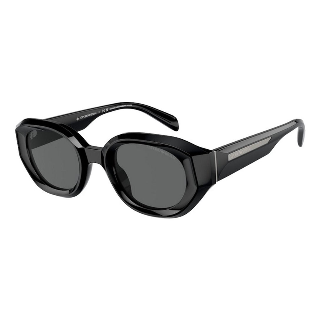 EMPORIO ARMANI Sleek Acetate Sunglasses for Men