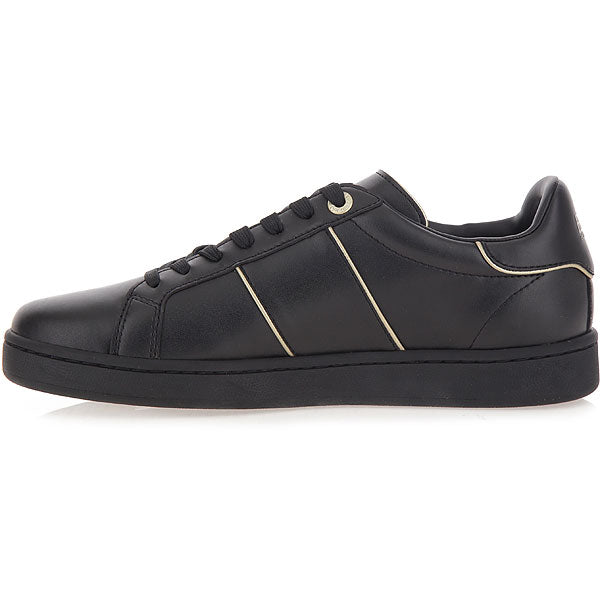 EA7 EMPORIO ARMANI Sleek Leather Sneakers for Men