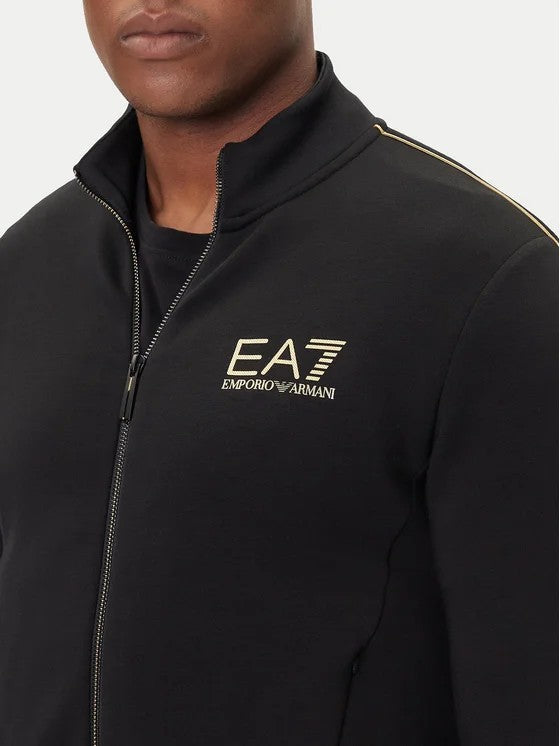 EA7 EMPORIO ARMANI Slim Fit Drawstring Hooded Sweatshirt for Men