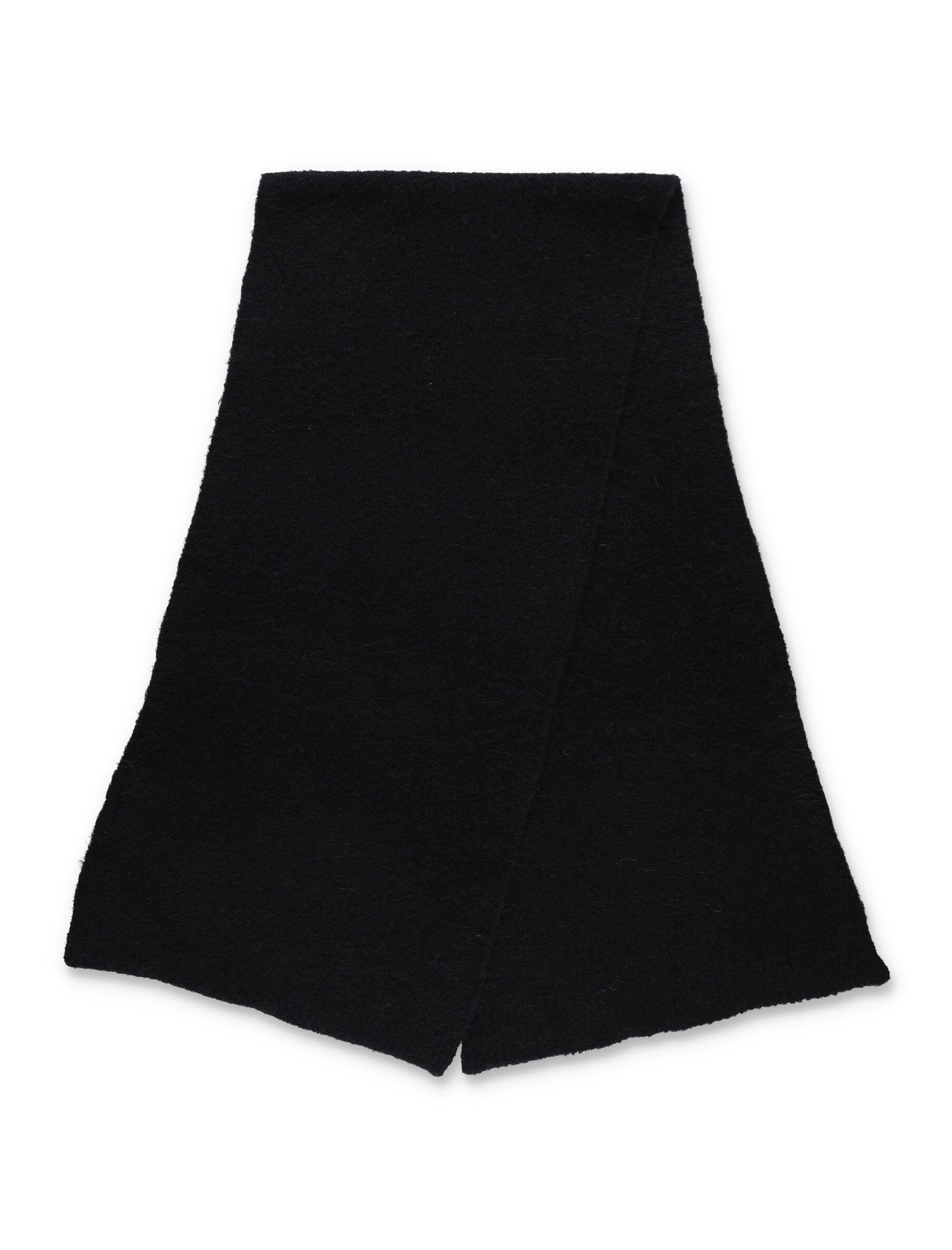 AMERICAN VINTAGE Wool-Blend Scarf with Ribbed Edges - 168 cm x 40 cm