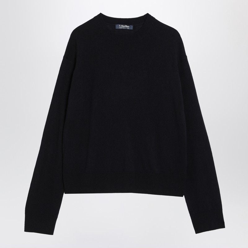 S MAX MARA Elegant Wool Crew Neck Sweater for Women