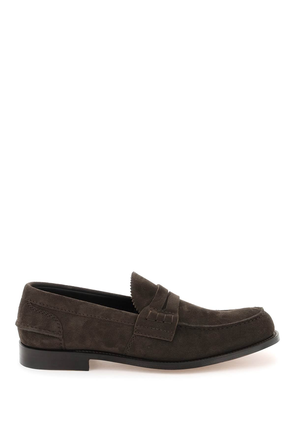 CHURCH'S Classic Suede Moccasins for Men