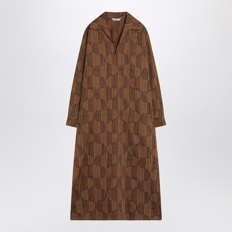 MAX MARA Wide Shirt Dress in Cotton