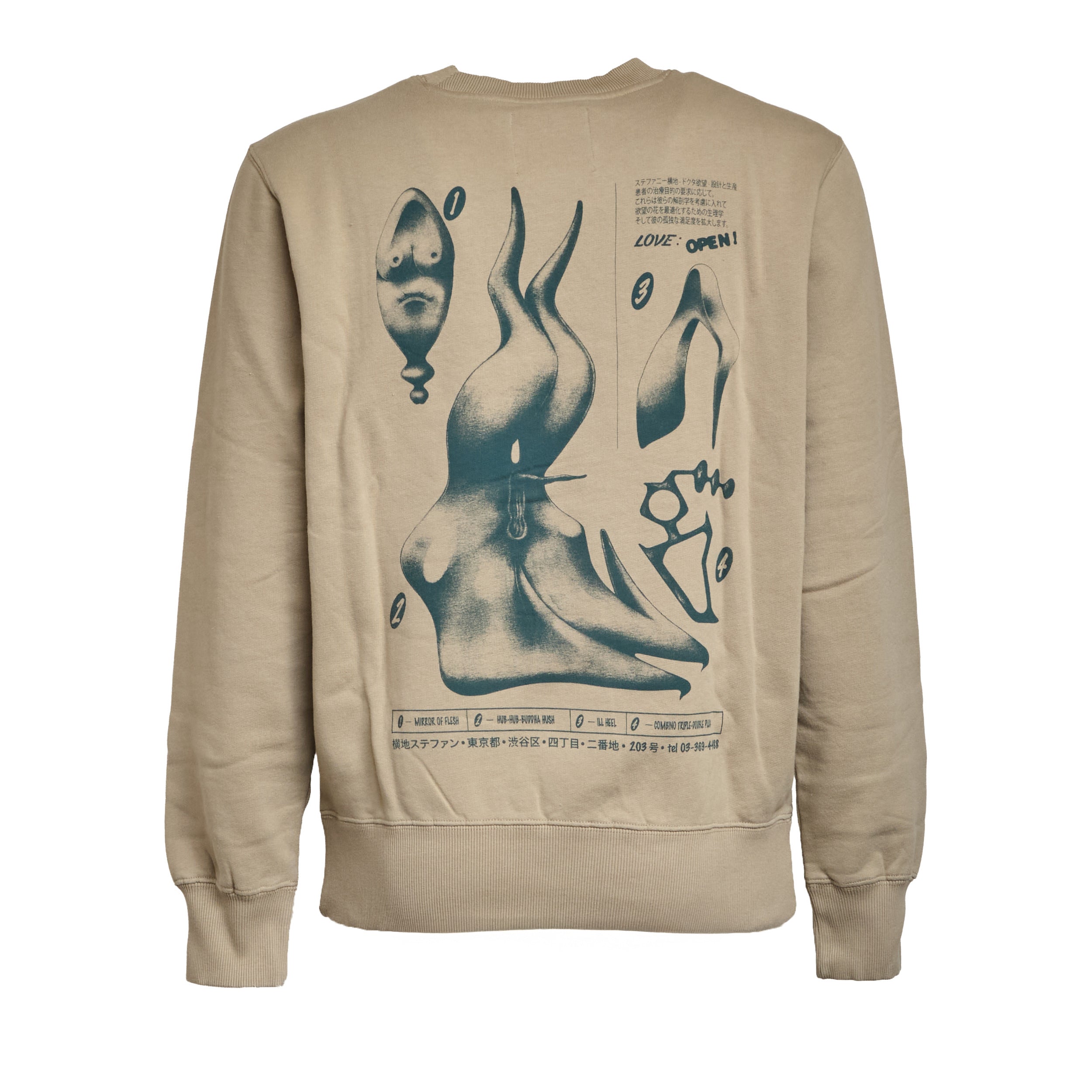 EDWIN Comfort Fit Sweatshirt with Bold Prints - FW25