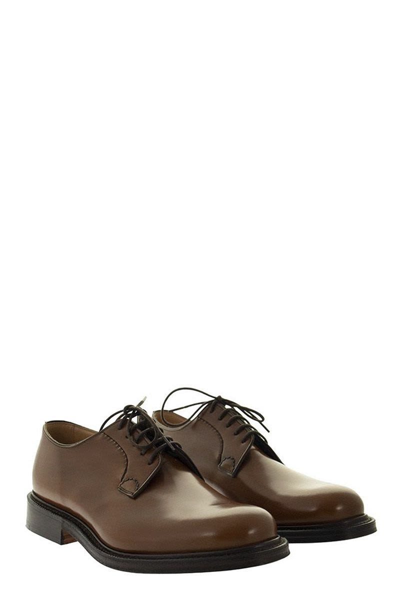 CHURCH'S Classic Polished Derby Dress Shoes