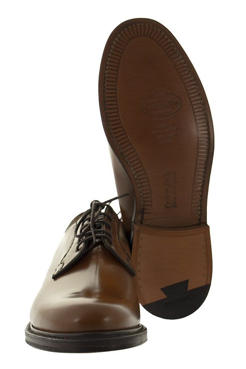 CHURCH'S Classic Polished Derby Dress Shoes