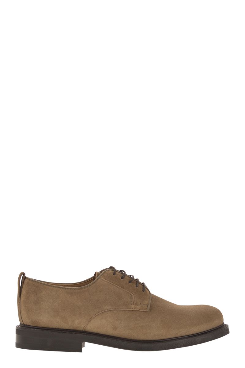 CHURCH'S Suede Lace-Up Shoes for Men - 3.5 cm Heel