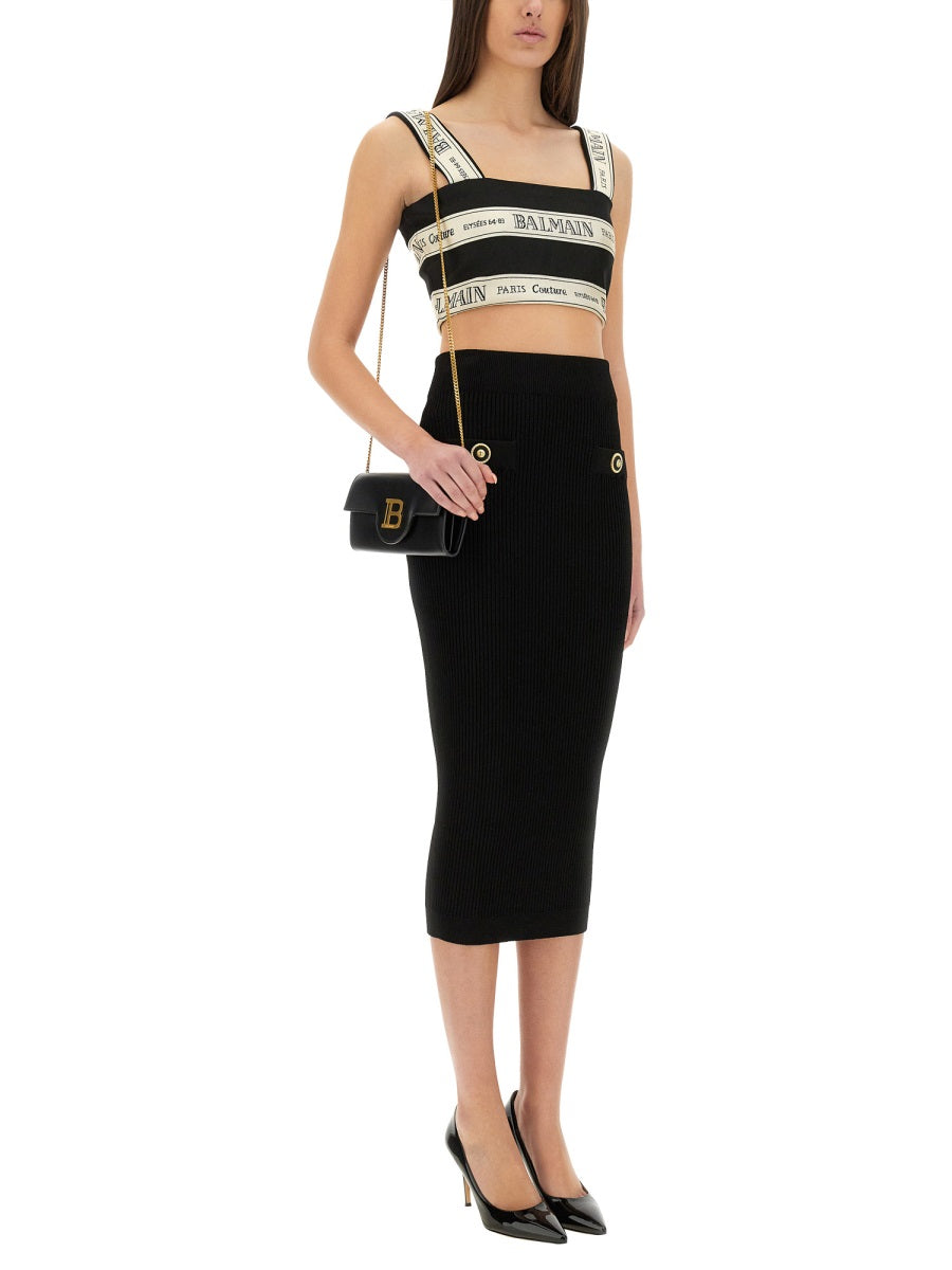 BALMAIN Mini Top Shorts for Women