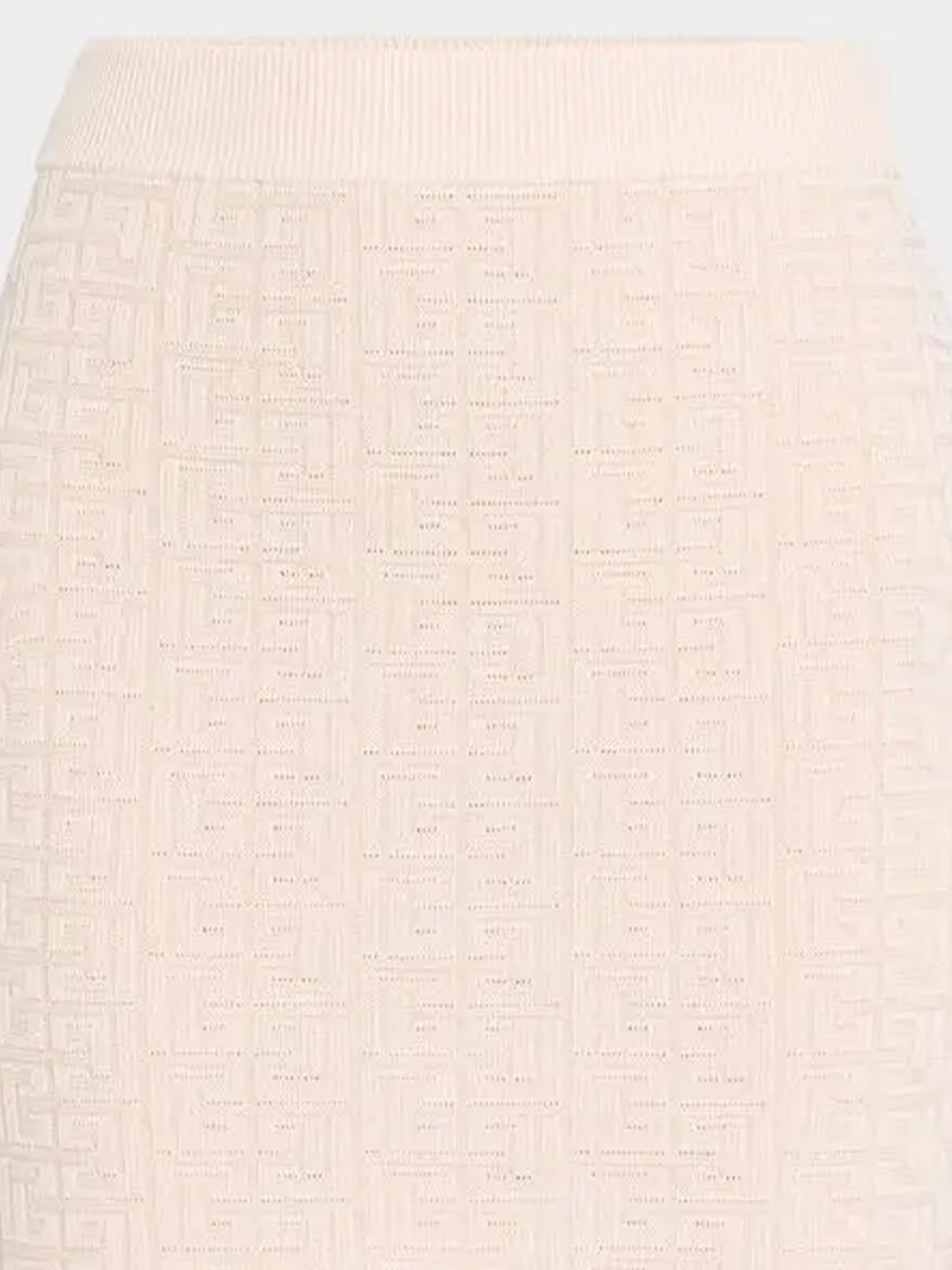 BALMAIN Glossy Knit Mini Skirt