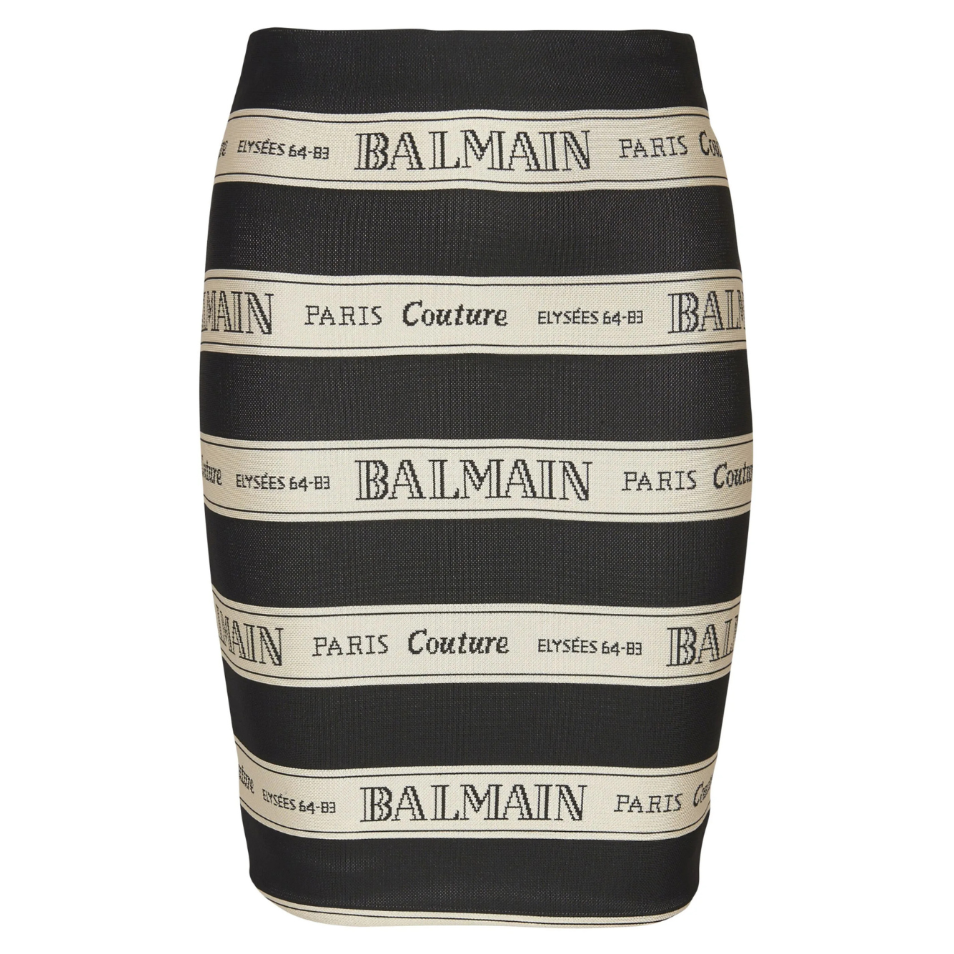 BALMAIN Chic Mini Viscose Skirt for Women