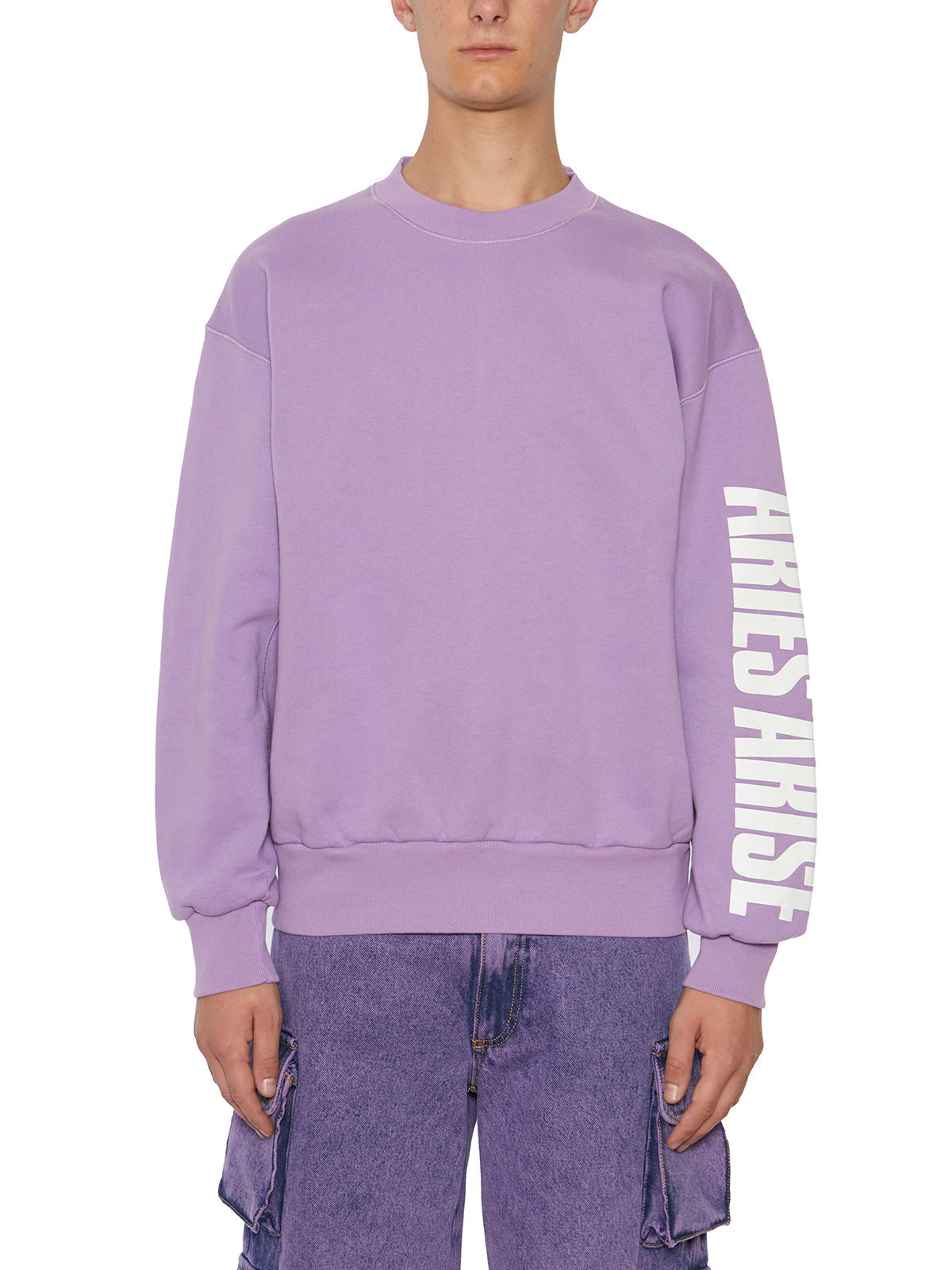 ARIES Crew Neck Gothic Sweatshirt - Size M