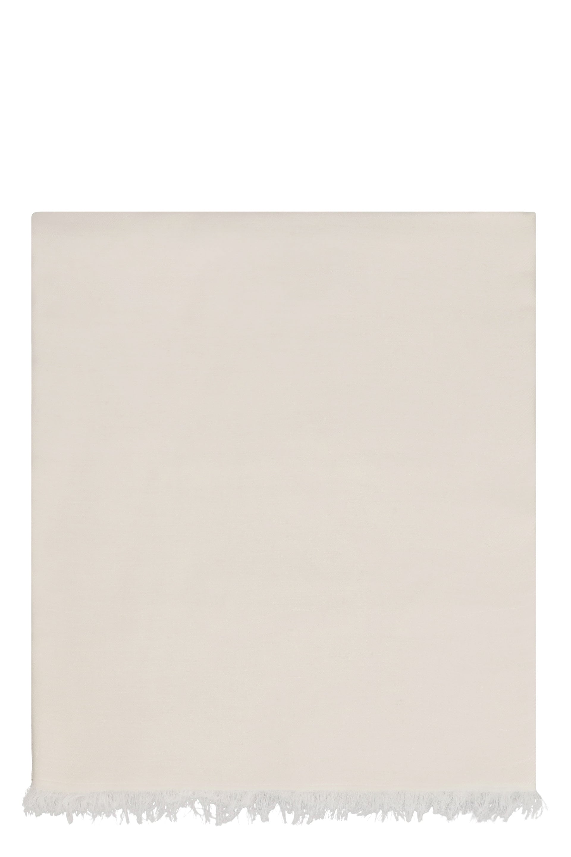 MAX MARA Elegance Stole with Fringed Edges - 220x70 cm