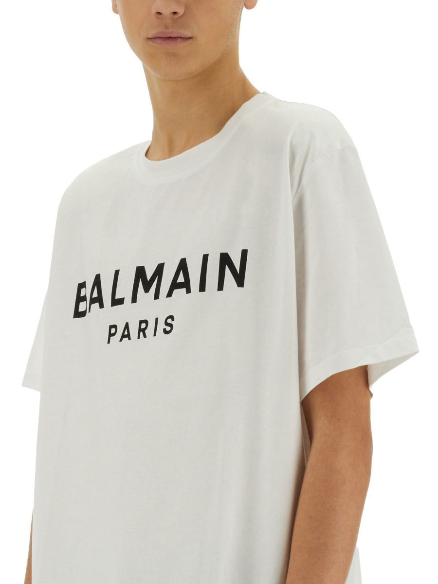 BALMAIN Classic Logo T-Shirt - Size L