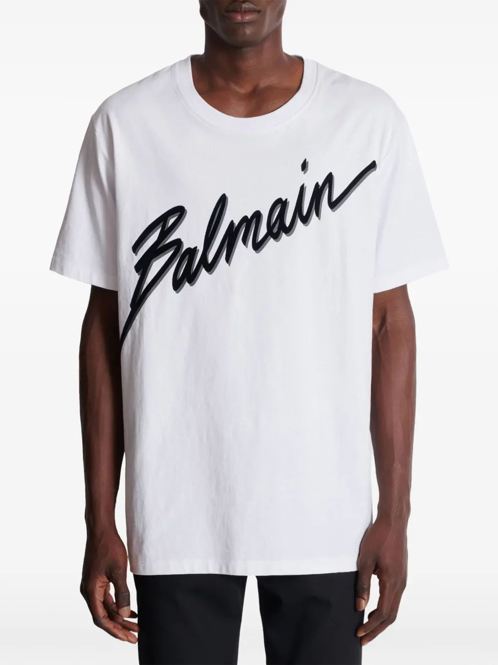 BALMAIN Cotton T-Shirt for Men