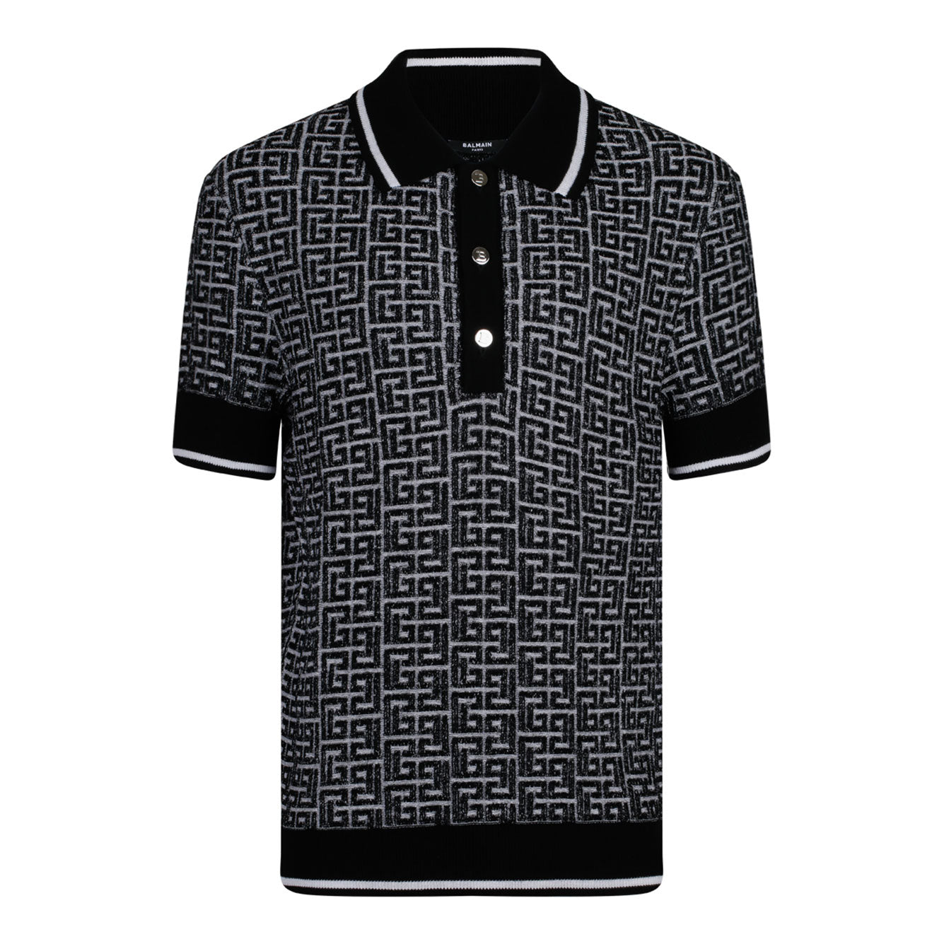 BALMAIN Wool T-Shirt and Polo for Men - Size Options Available