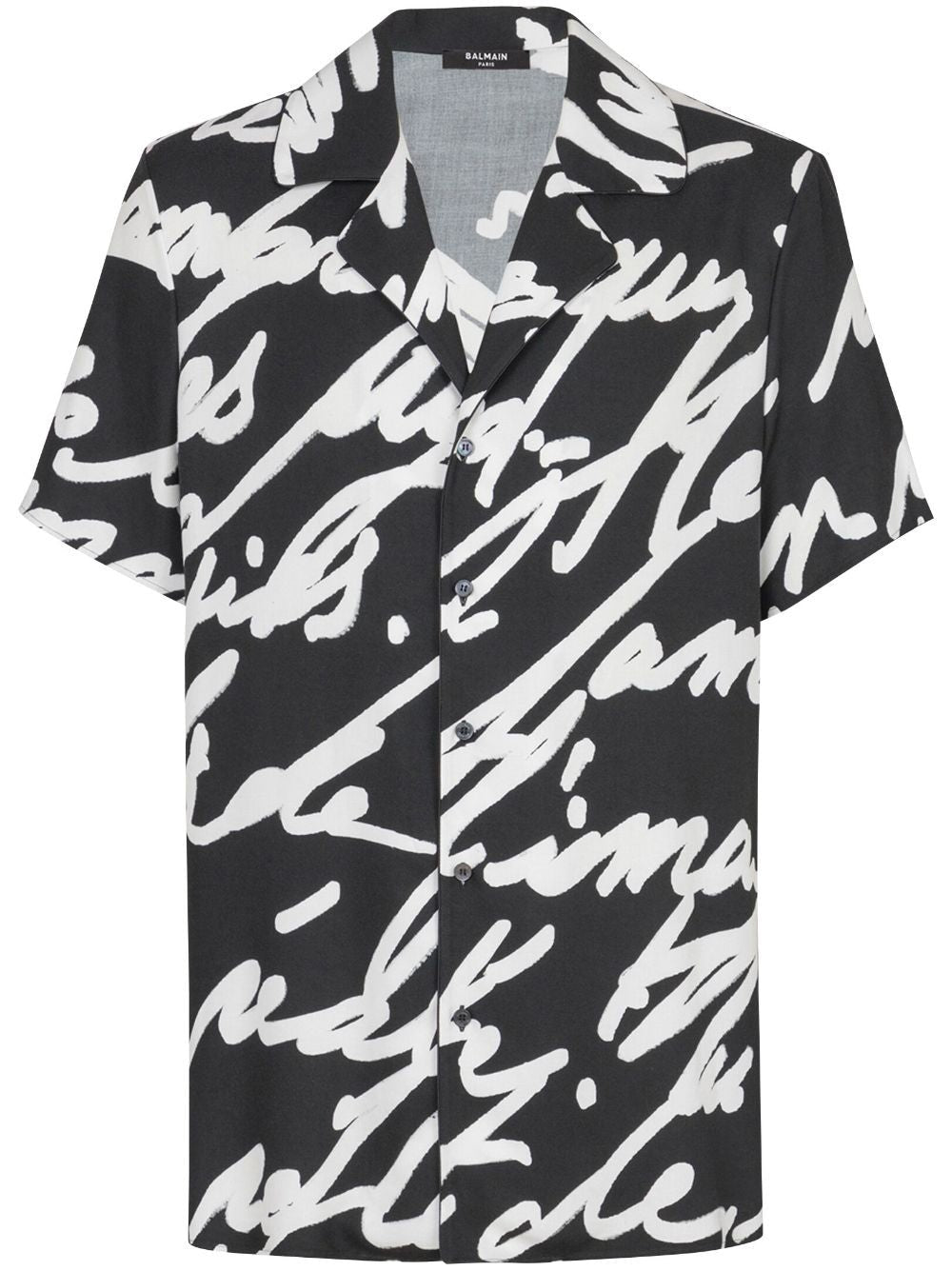 BALMAIN Men's SS25 Stylish Button-Up Shirt