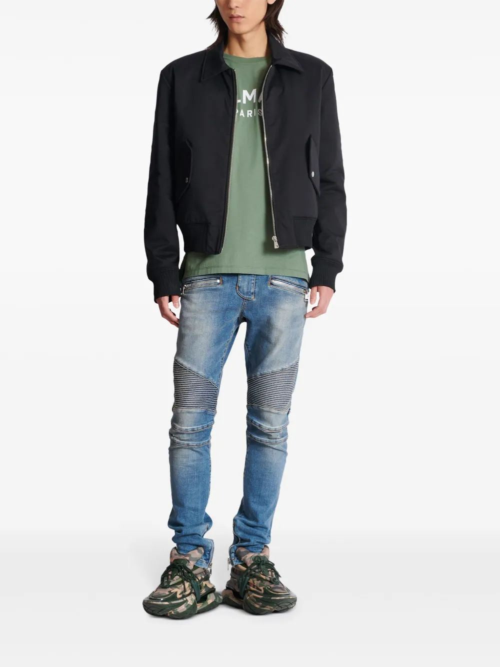 BALMAIN Slim Fit Men's Jeans