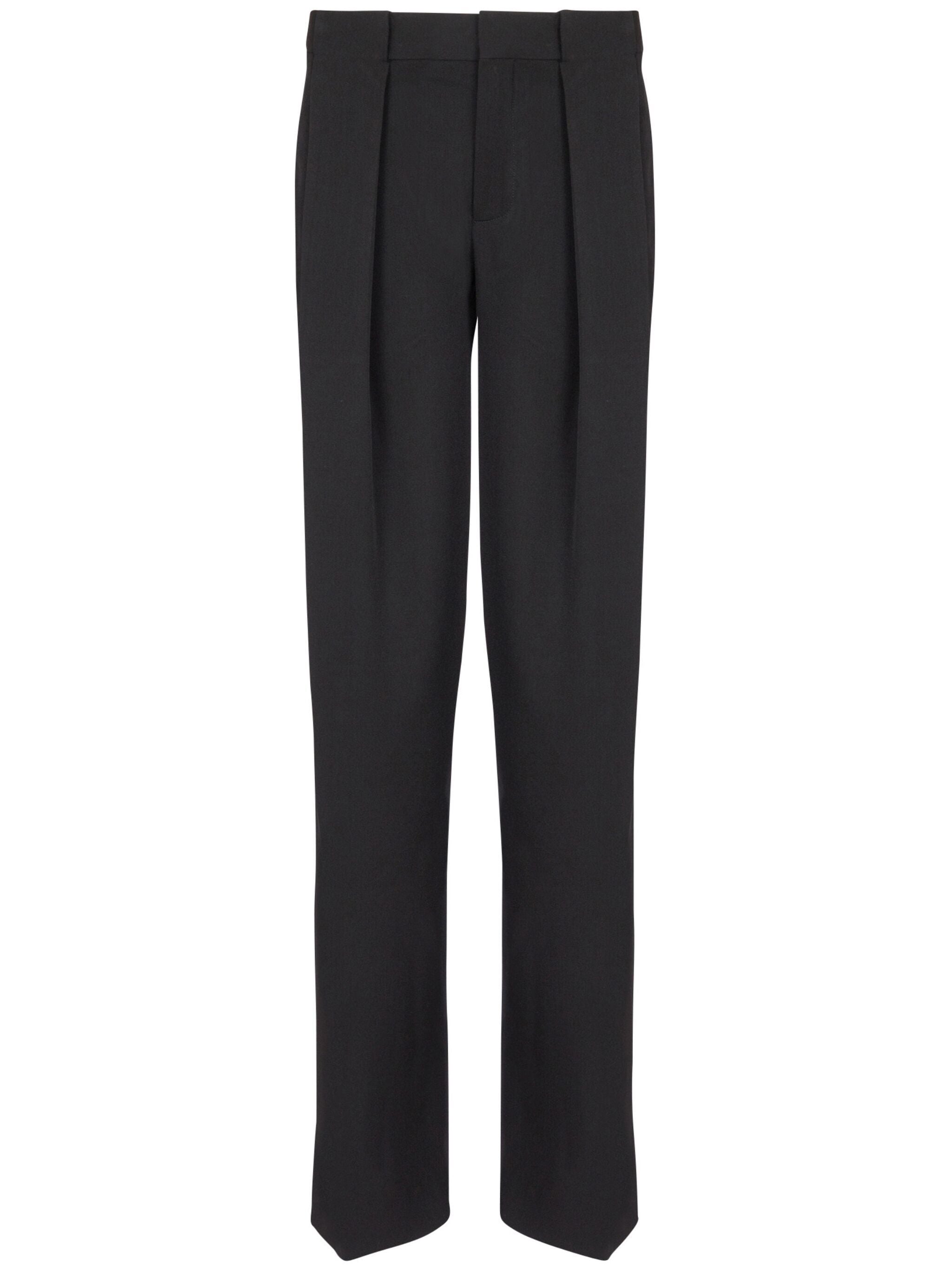 BALMAIN Men's Pleated Mini Pants for SS25