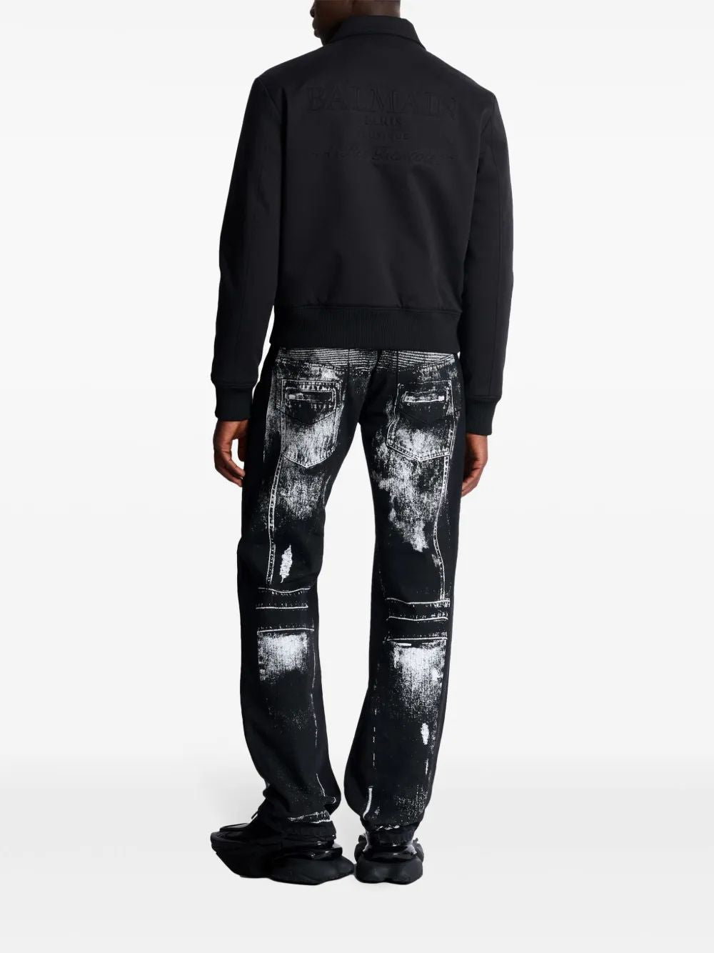 BALMAIN Men's Mini Bomber Jacket for SS25