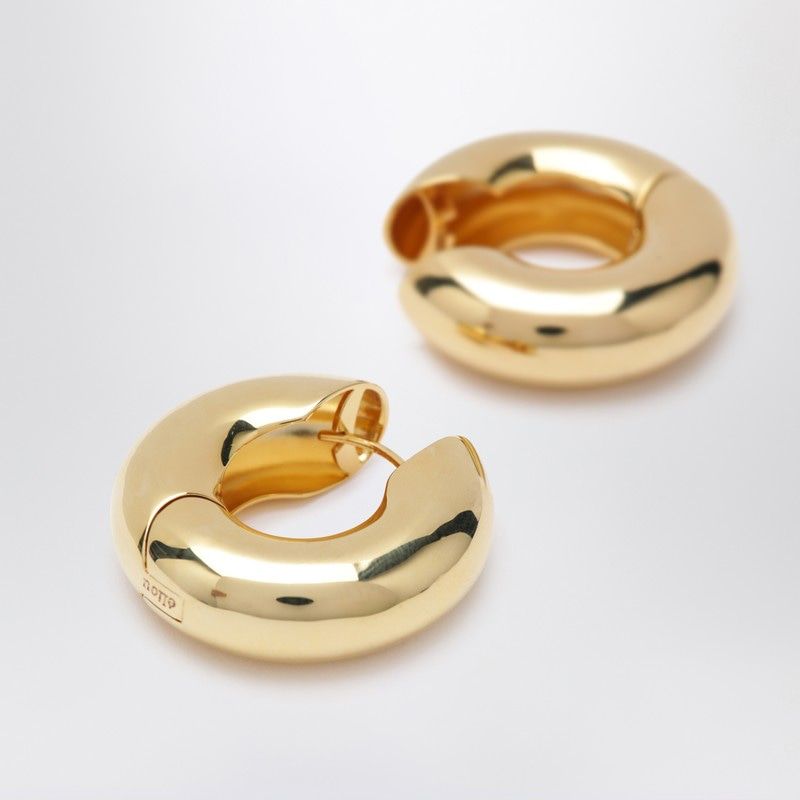 ELIOU Devon Gold Hoop Earrings