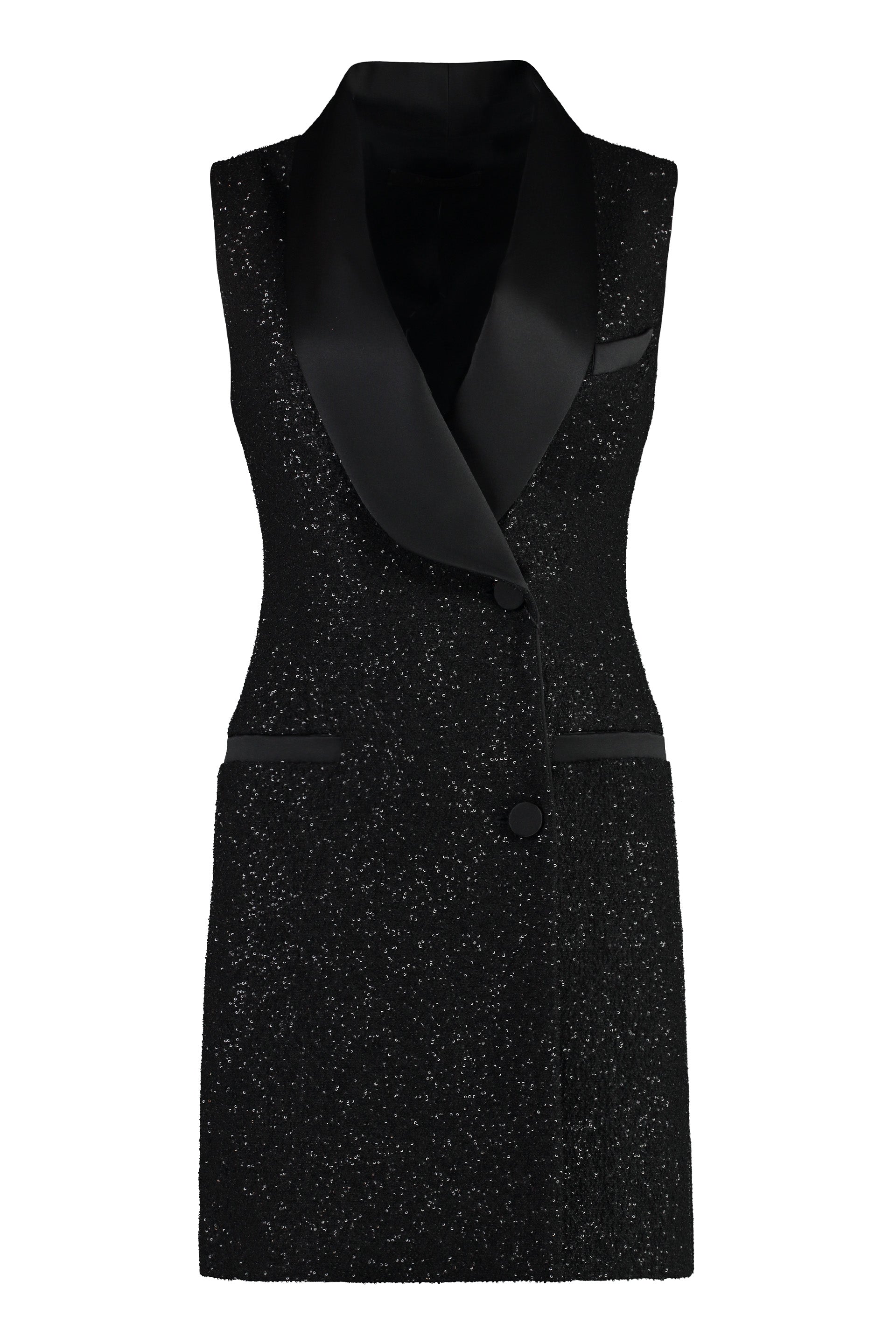 MAX MARA Chic Sequin Mini-Dress