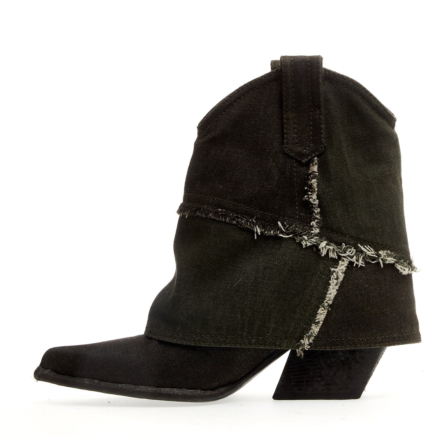 ELENA IACHI Trendy Cowboy Boots for Women - Ankle Height