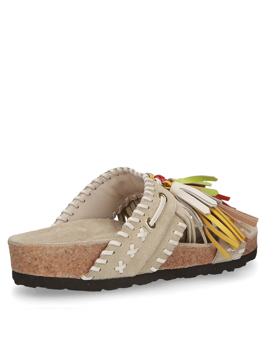 ELENA IACHI Fringe Sandals for Women - Spring/Summer 2025