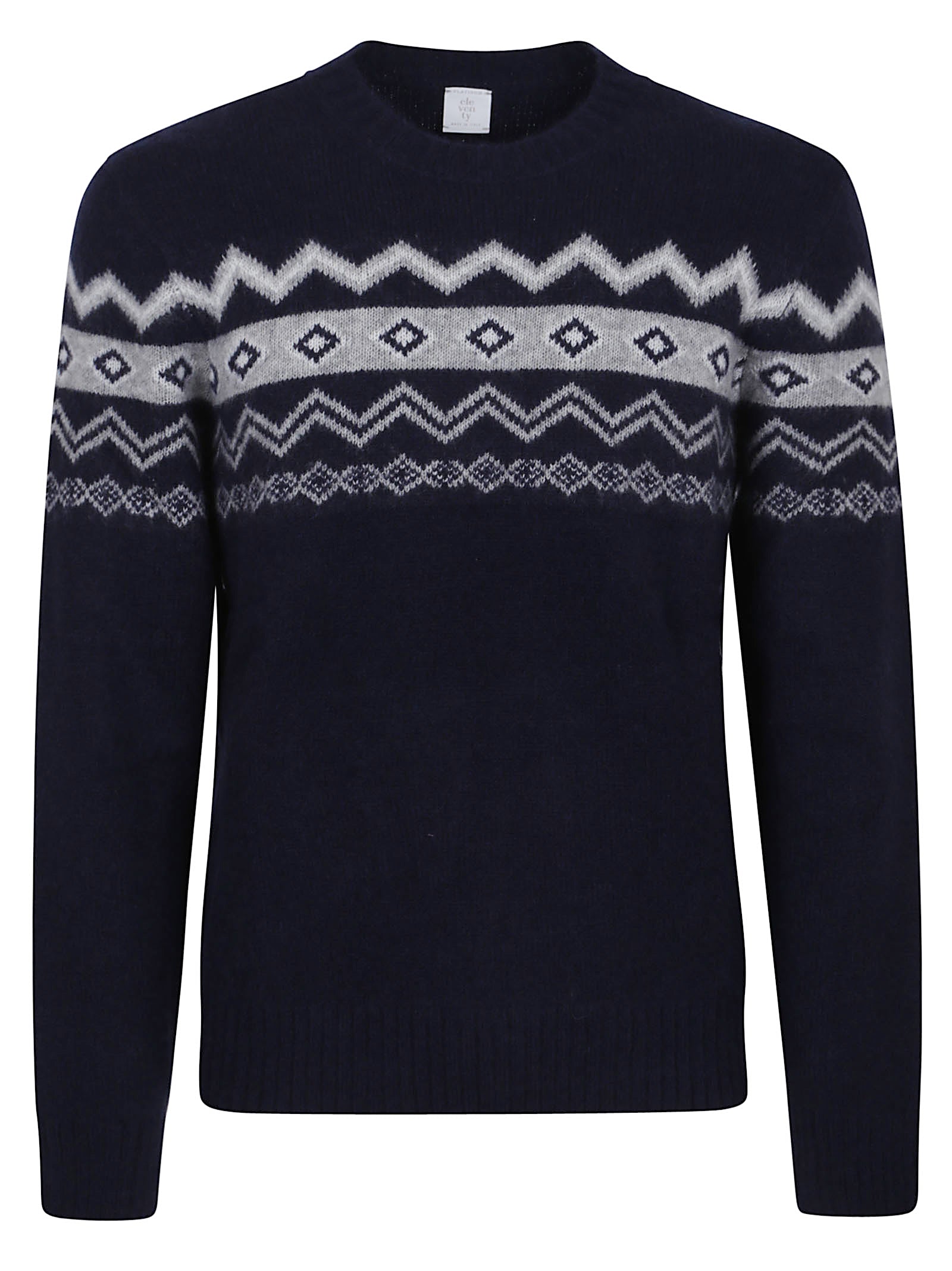 ELEVENTY Cashmere-Silk Blend Sweater - Classic Fit