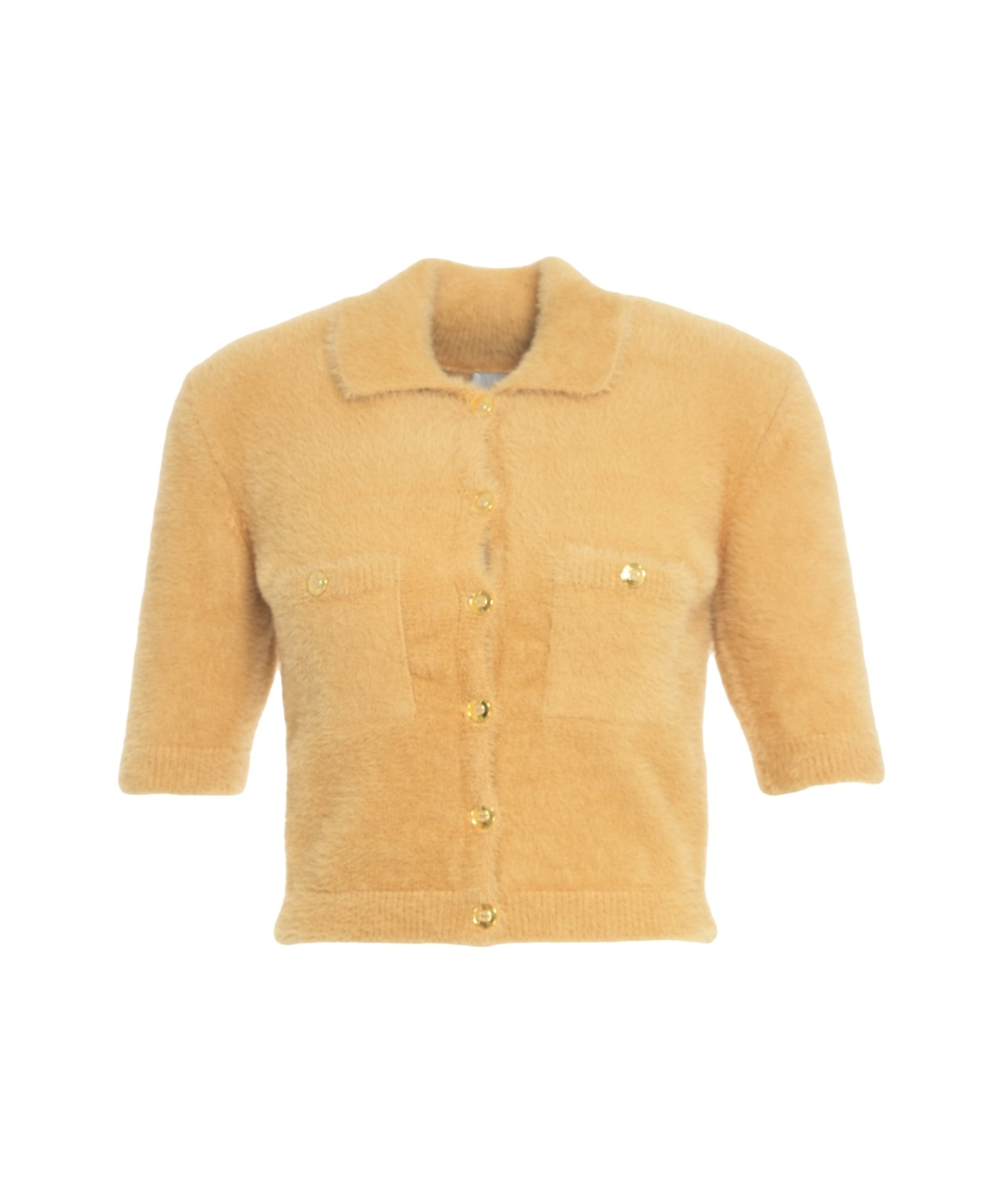 ELISABETTA FRANCHI Elegant Cardigan with Decorative Buttons