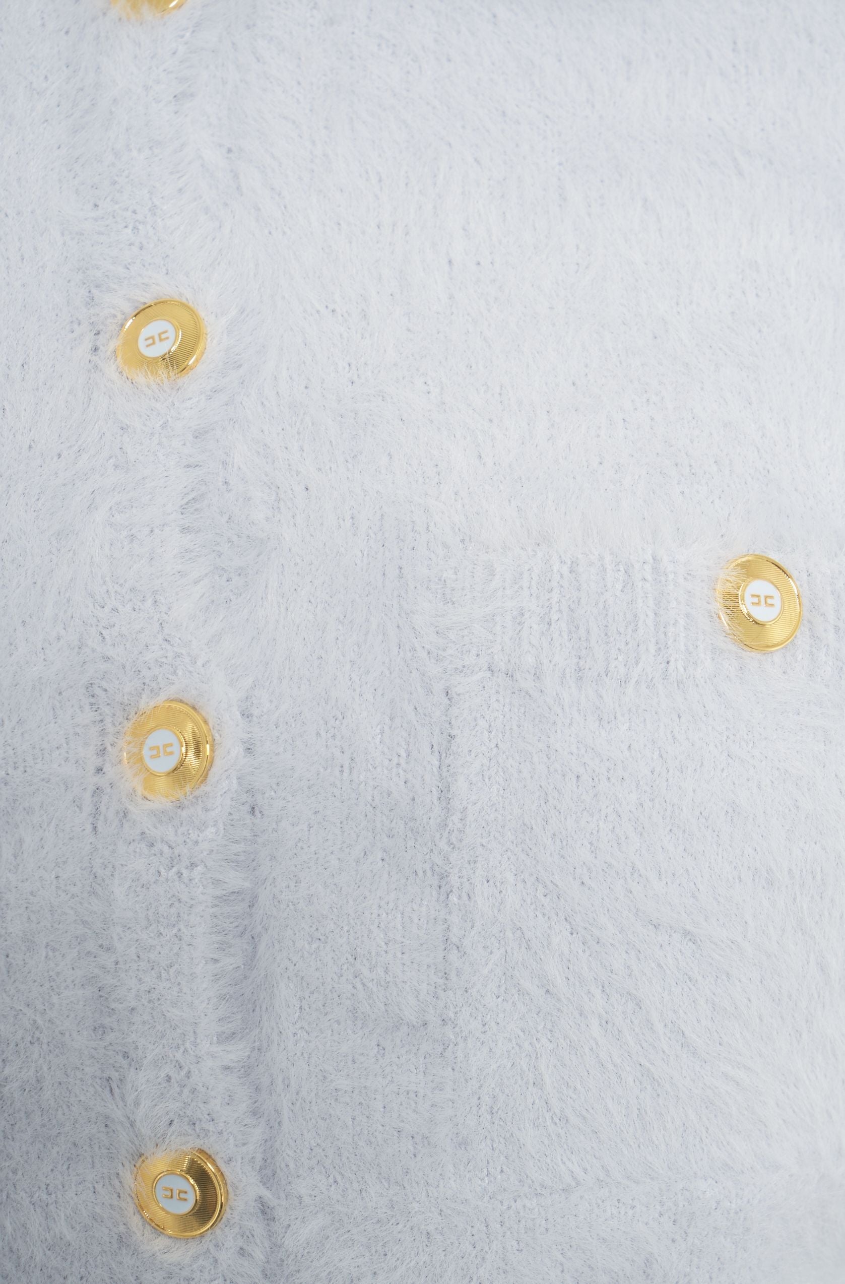 ELISABETTA FRANCHI Elegant Cardigan with Decorative Buttons