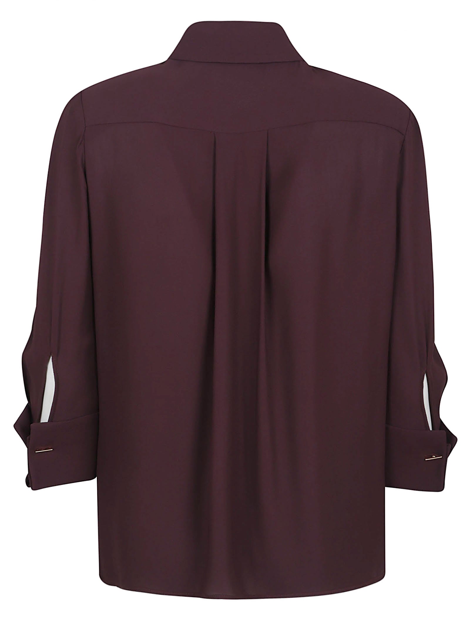 ELISABETTA FRANCHI Slim Fit Classic Collar Shirt with Jeweled Details