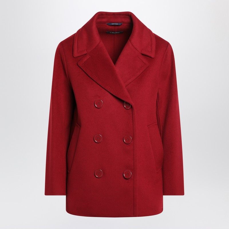 S MAX MARA Mini Wool Double-Breasted Jacket