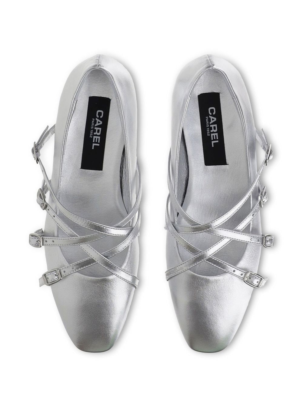 CAREL PARIS Eloise Leather Ballet Flats