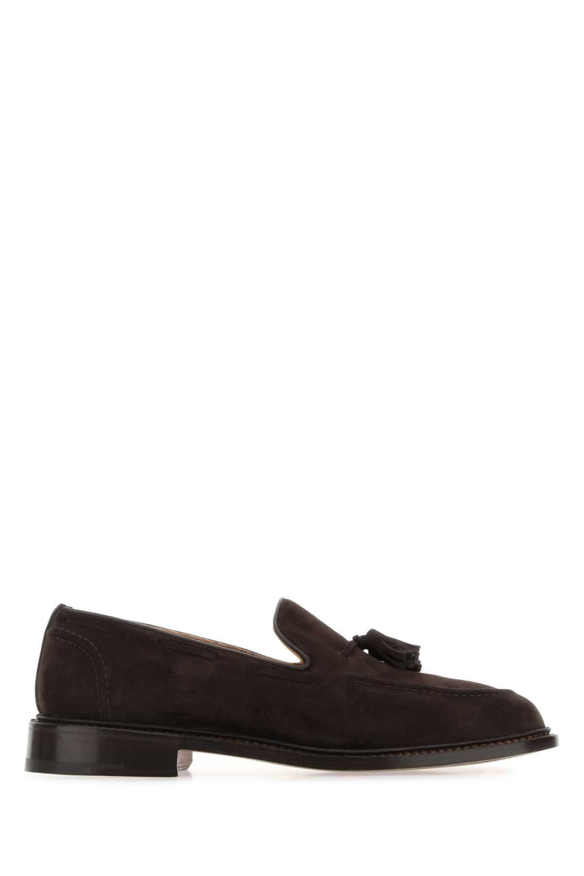 TRICKER'S Suede Casual Loafers for Men