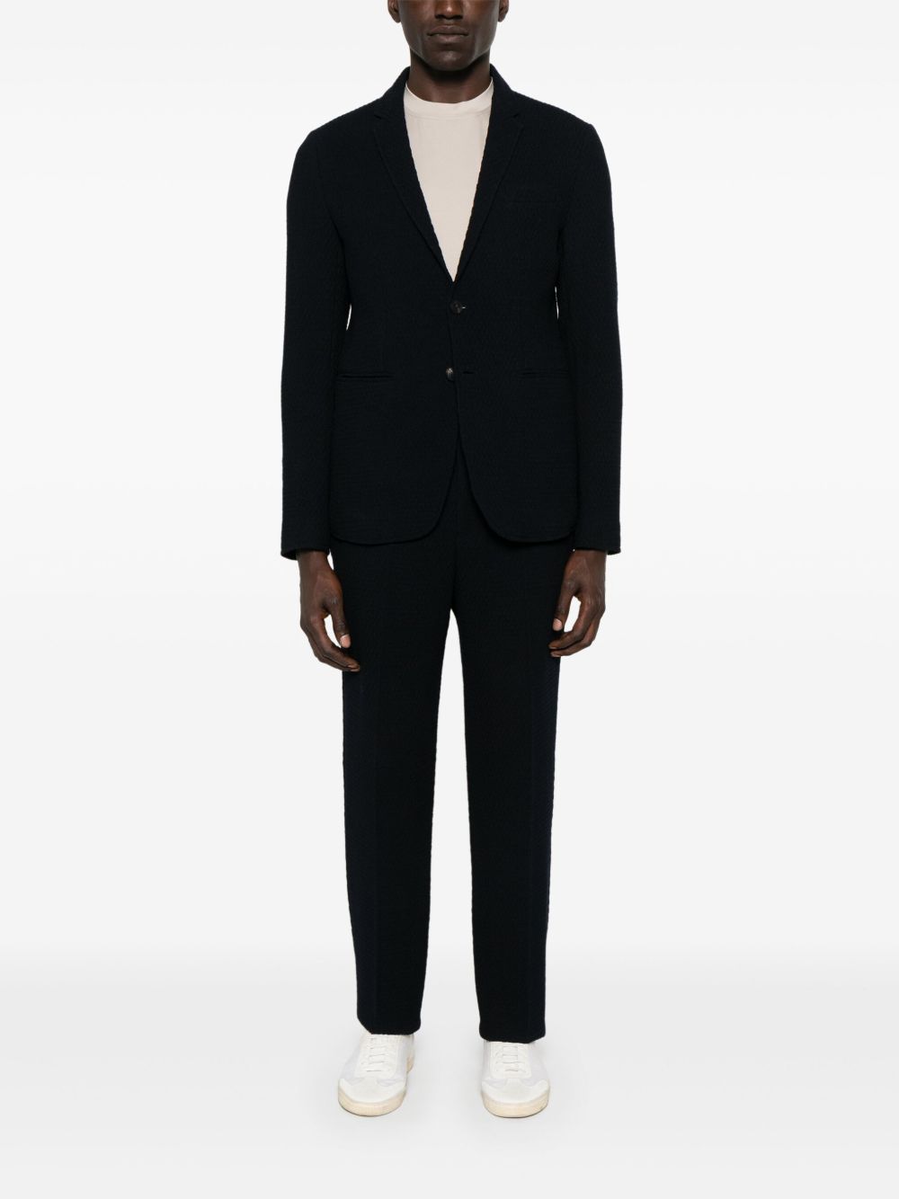 EMPORIO ARMANI Wool Single-Breasted Jacket