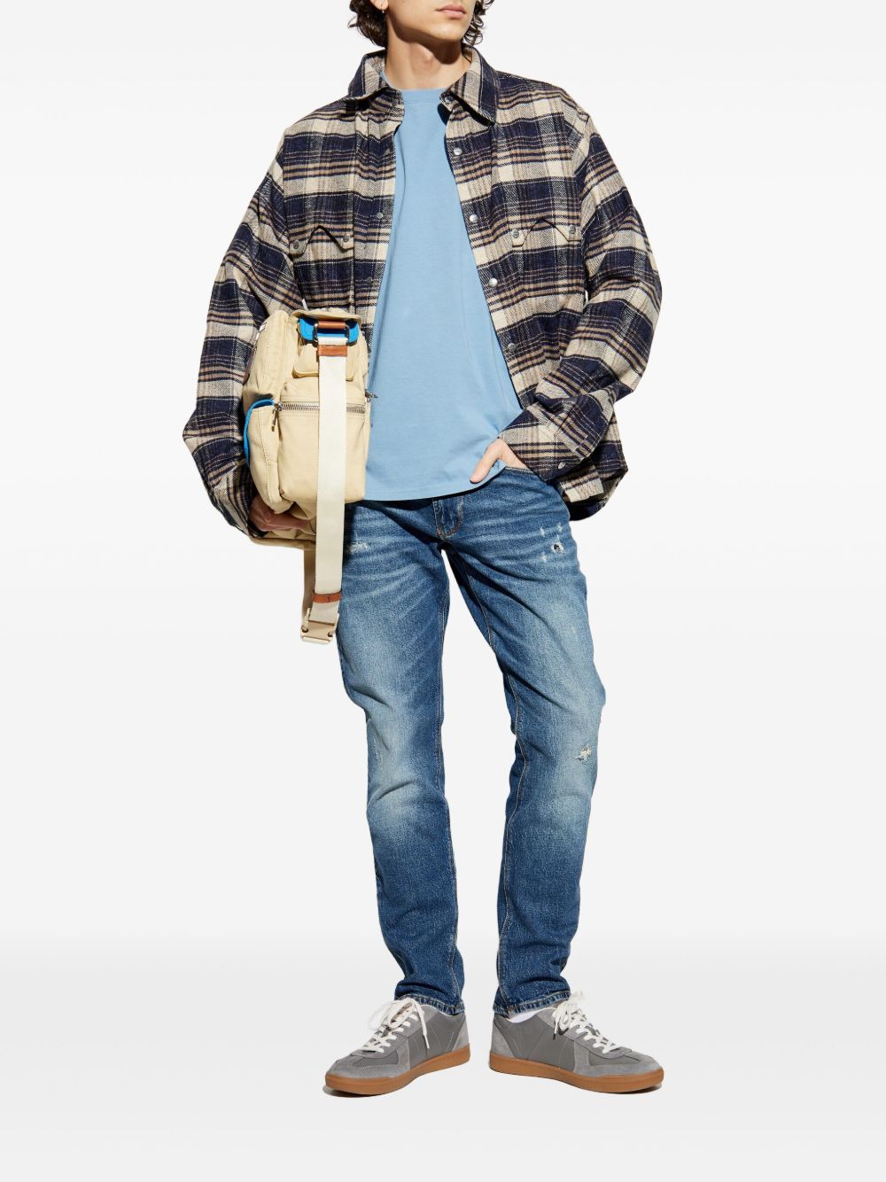 EMPORIO ARMANI Comfortable Stretch Denim Jeans - Classic Fit