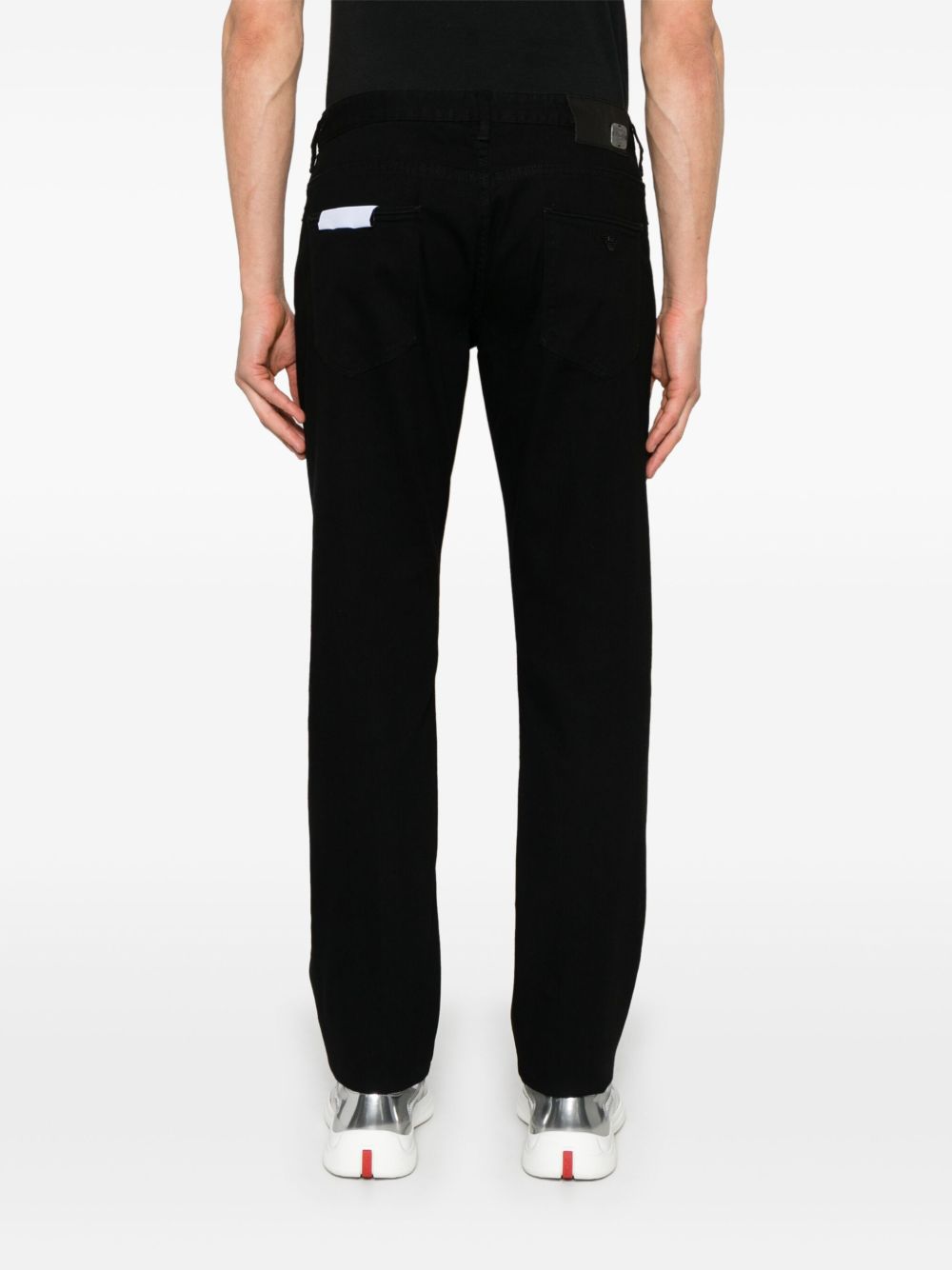 EMPORIO ARMANI Low-Rise Classic Five Pocket Denim Jeans for Men