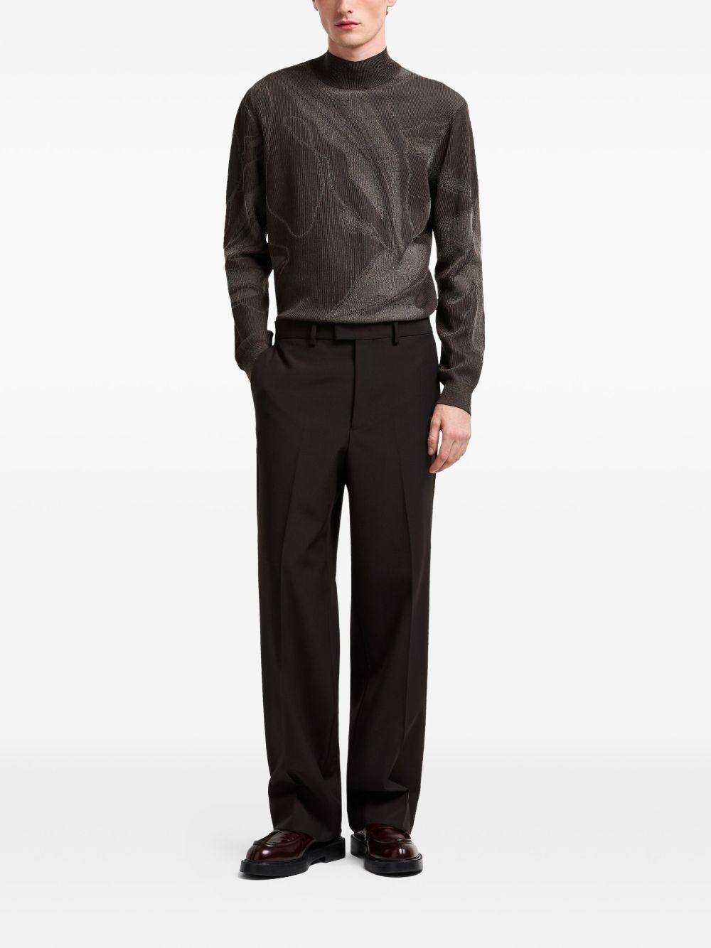 EMPORIO ARMANI Men's Virgin Wool Suit - Classic Style