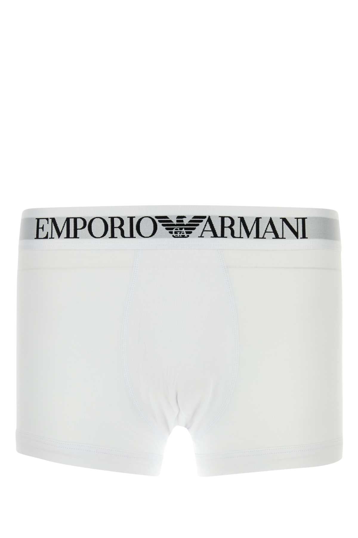 EMPORIO ARMANI Men's Stretch Cotton Boxer Trunk
