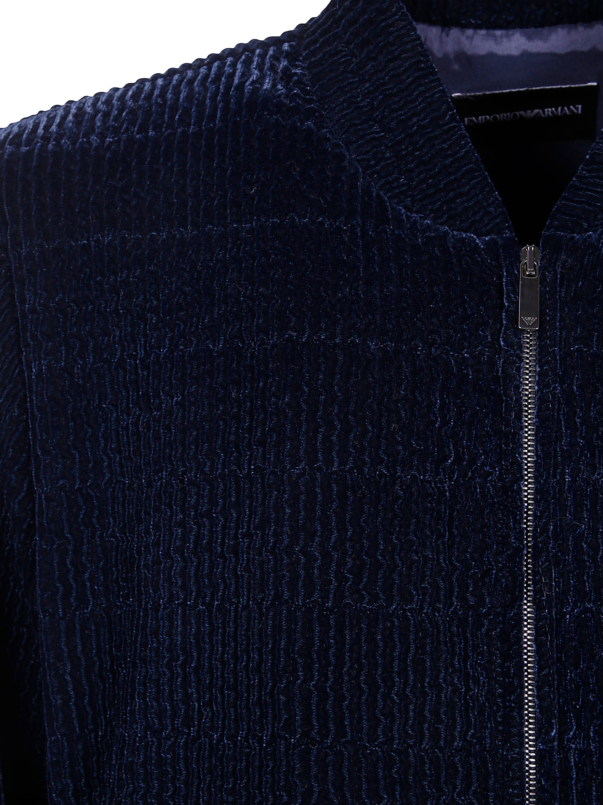 EMPORIO ARMANI Men's Polyester Bomber Jacket