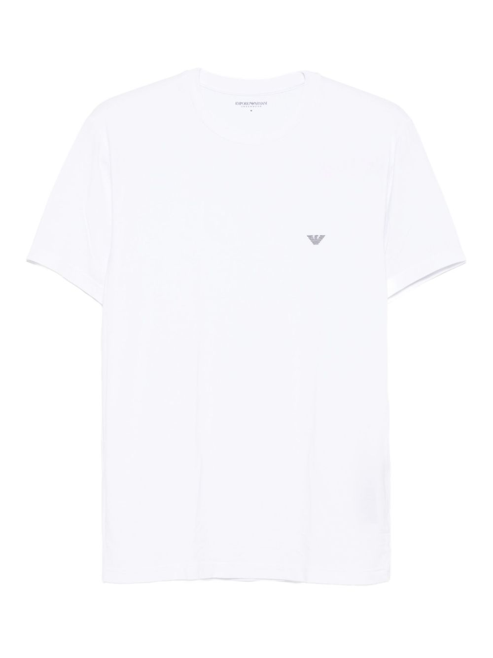 EMPORIO ARMANI Crew Neck Logo T-Shirt for Men - FW25 Collection