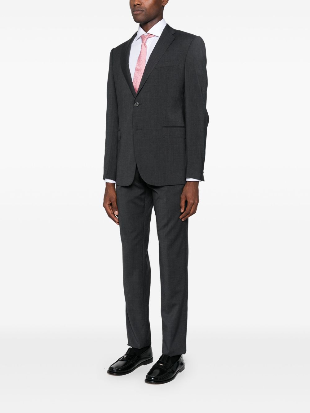 EMPORIO ARMANI Men's Wool Single-Breasted Suit