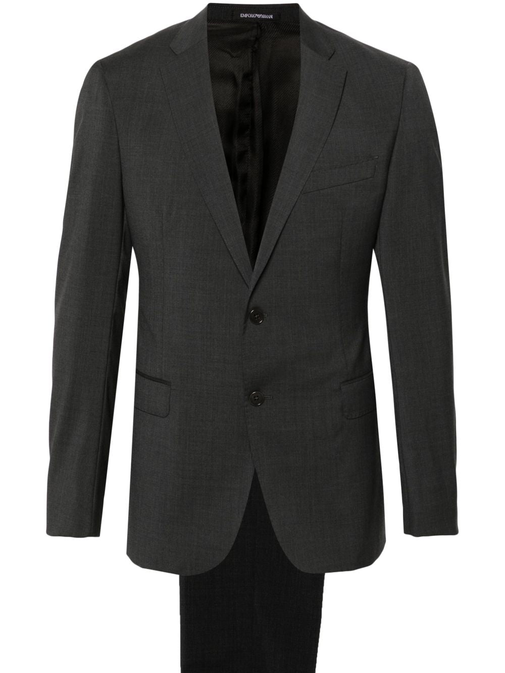 EMPORIO ARMANI Men's Wool Single-Breasted Suit