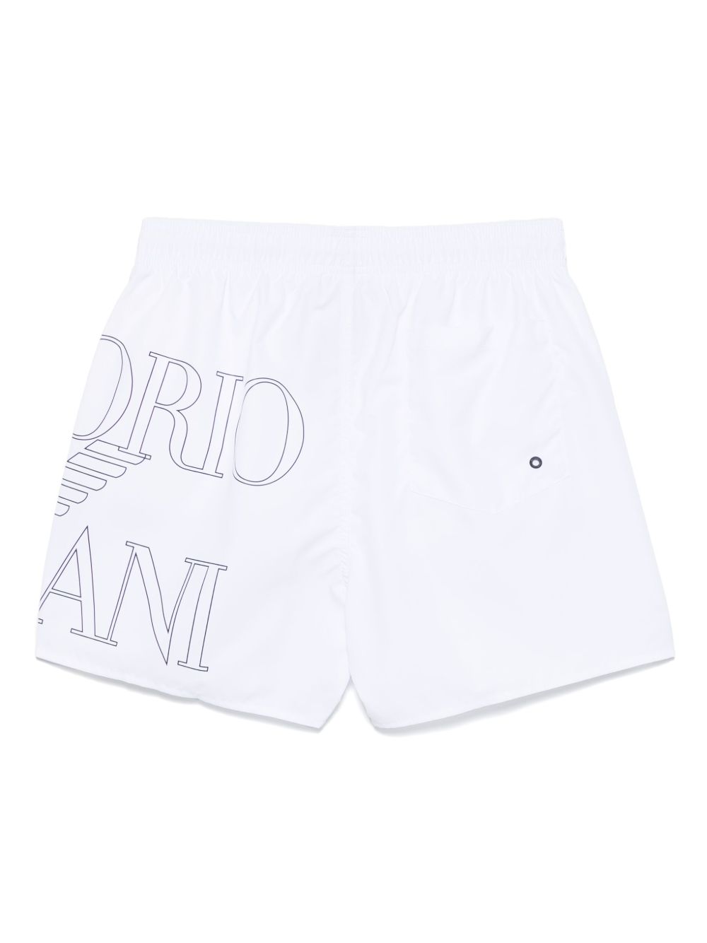 EMPORIO ARMANI Eco-Friendly Recycled Polyester Mini Shorts for Men