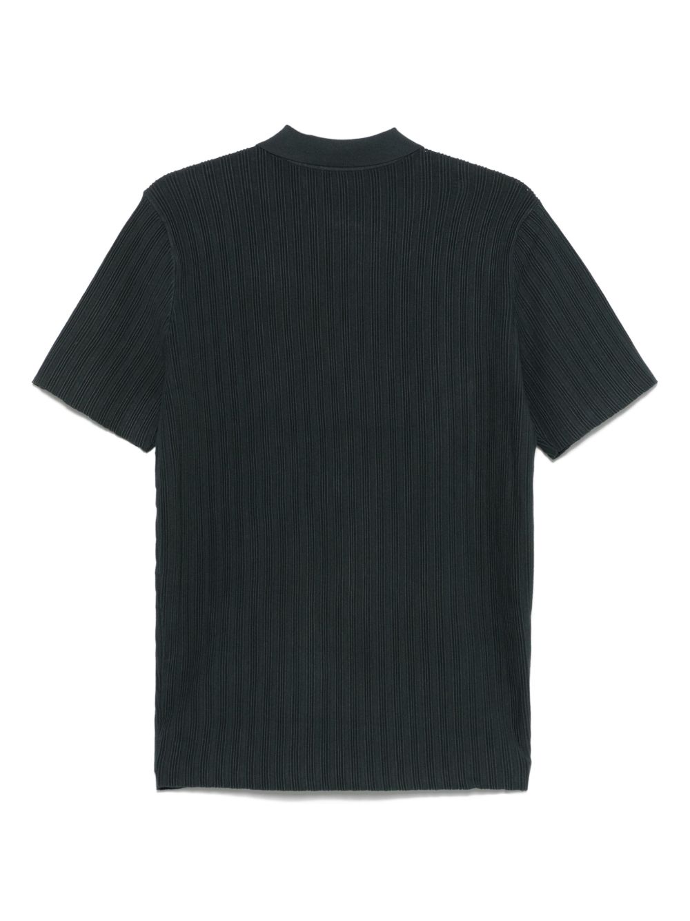 EMPORIO ARMANI Ribbed Polo Shirt for Men