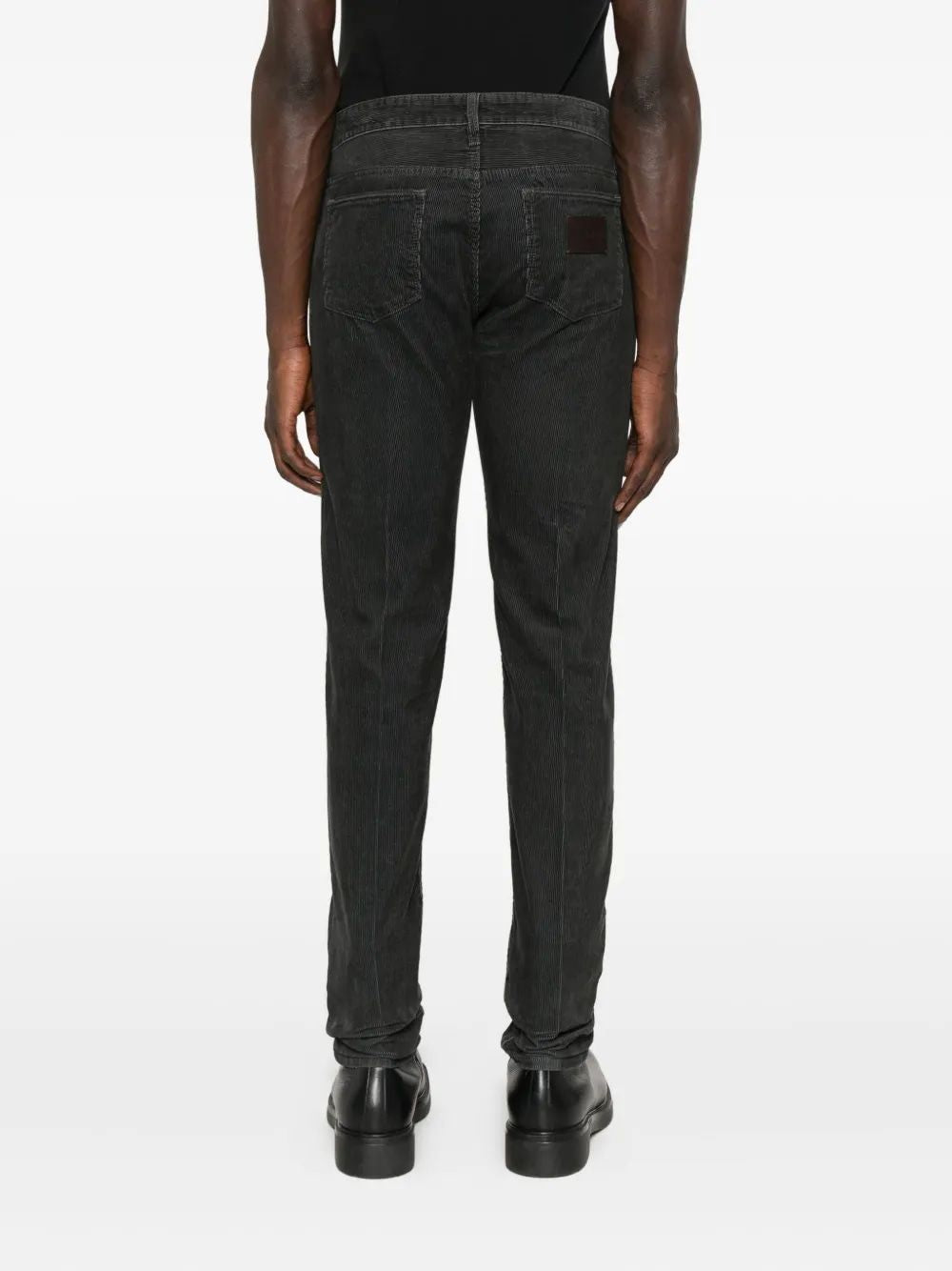 EMPORIO ARMANI Cotton Corduroy Trousers for Men - FW25