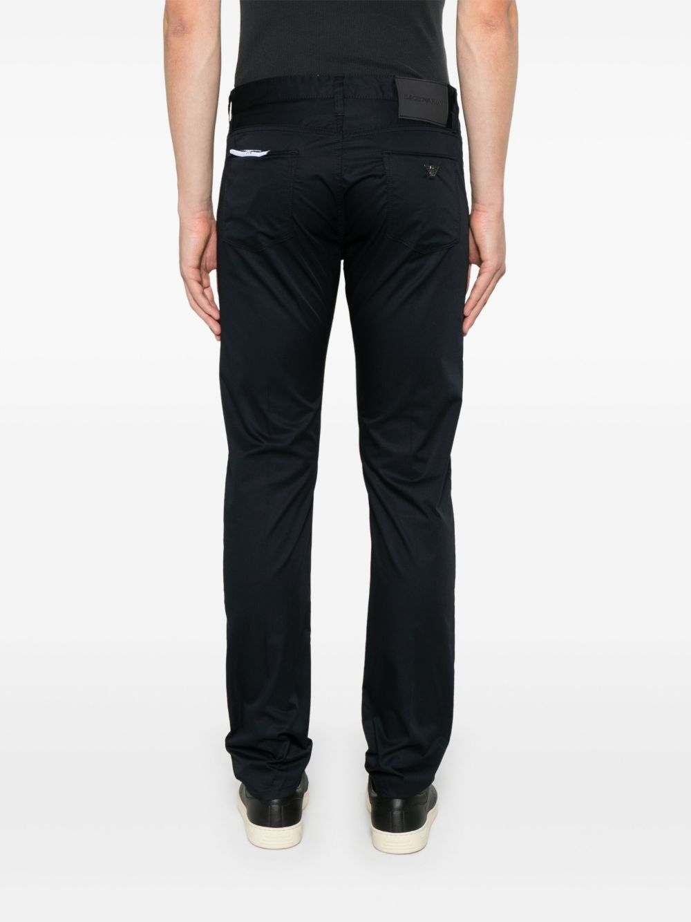 EMPORIO ARMANI Classic Denim Cotton Jeans with Concealed Fly - SS25