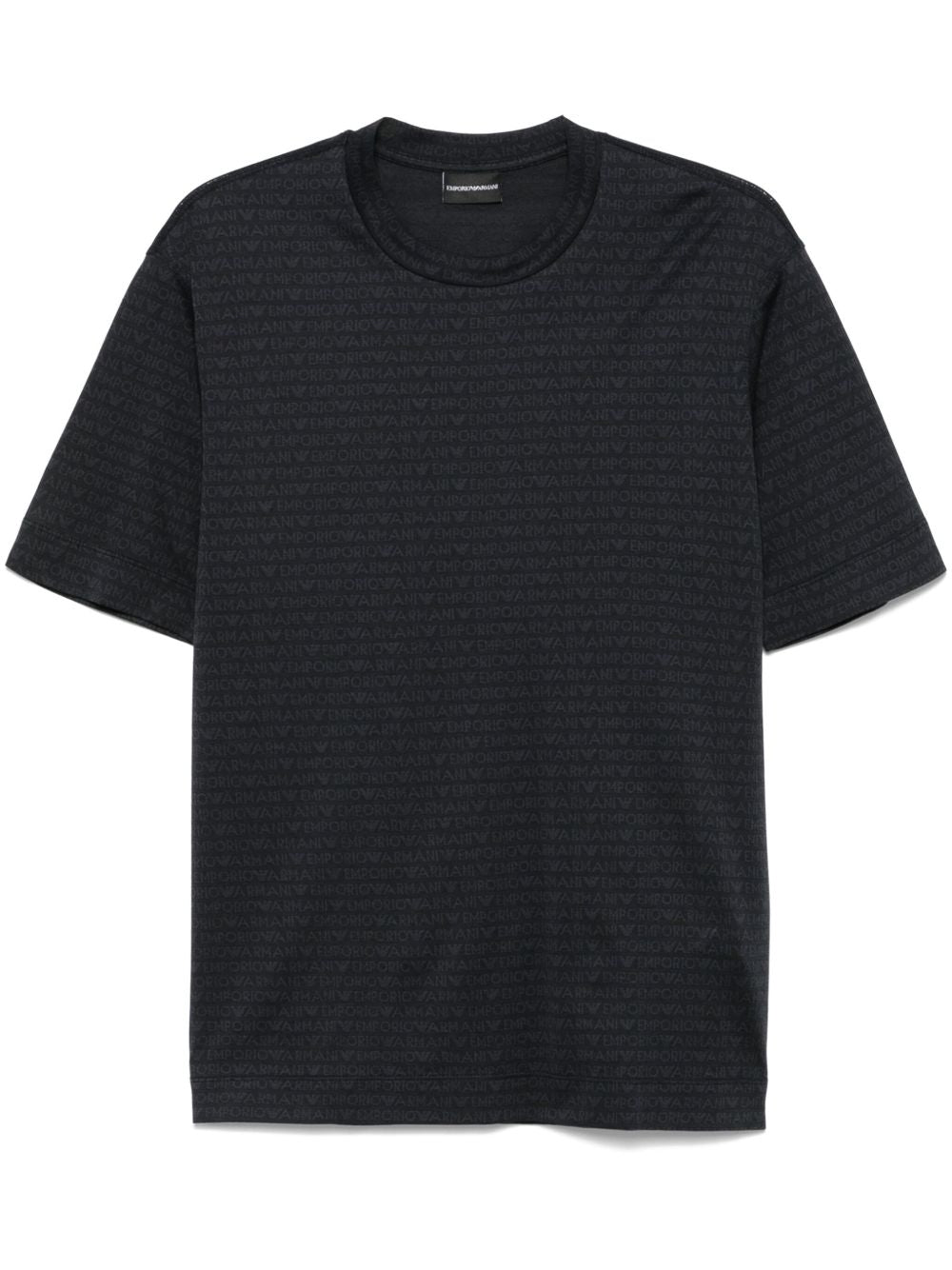 EMPORIO ARMANI Monogram-Print T-Shirt