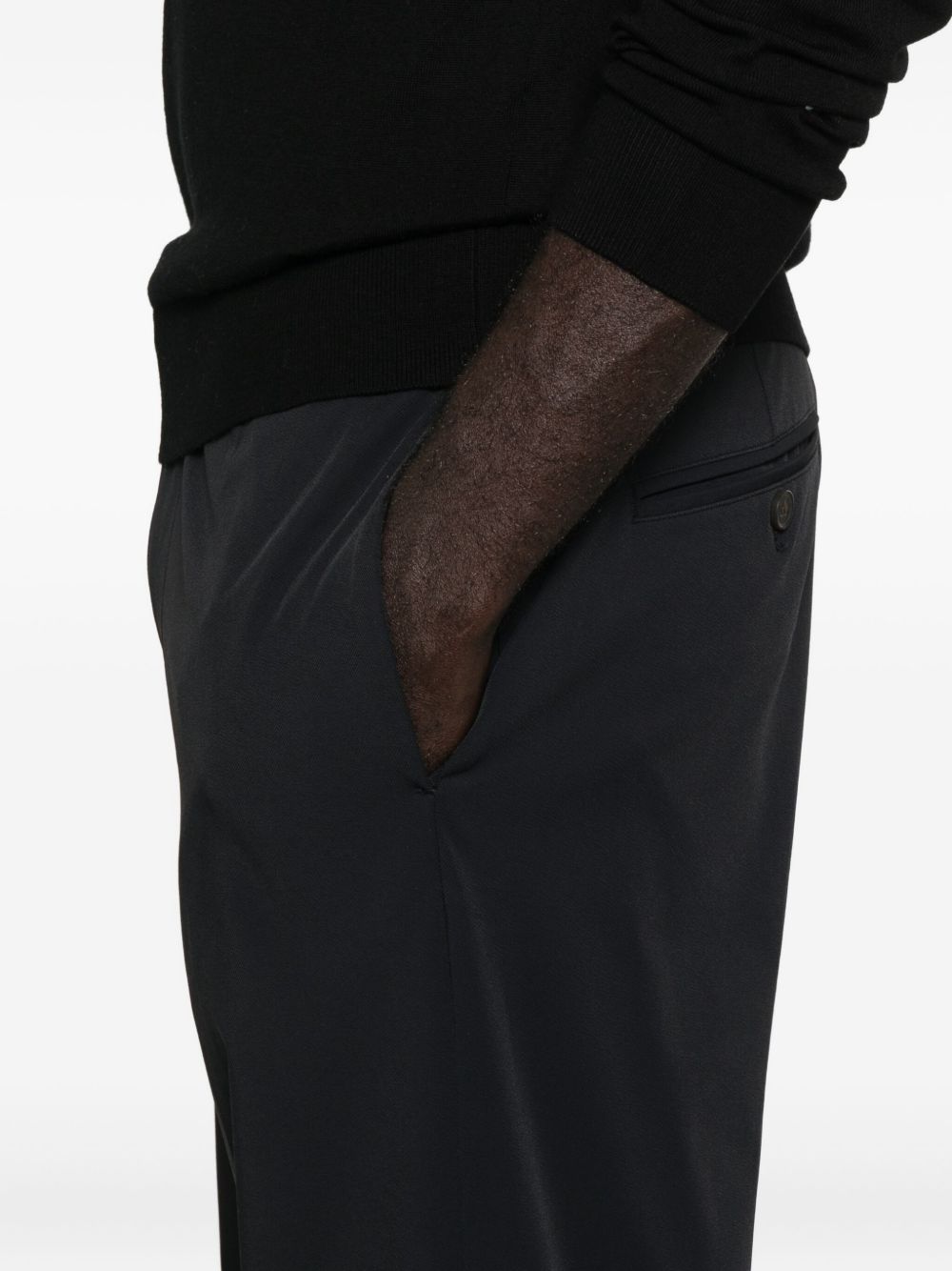 EMPORIO ARMANI Stylish Classic Trousers for Men - FW25 Collection